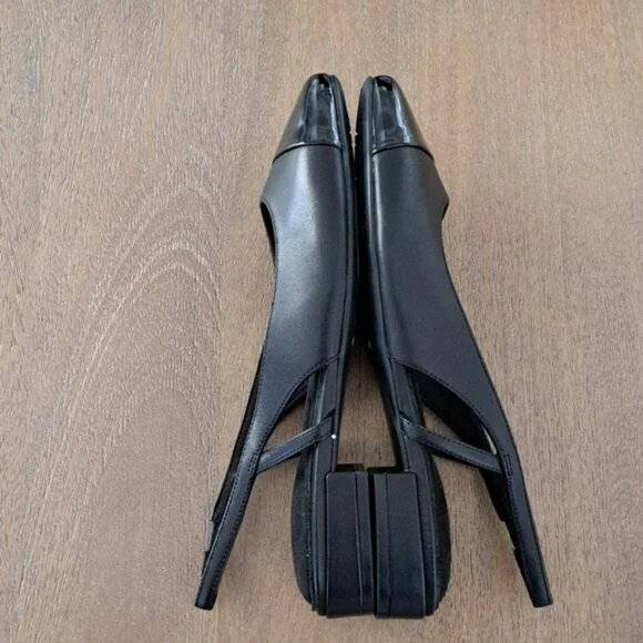 Rockport Sagey Slingback Ballet Flats - Color: Black - Size: 8.5 Wide - Picture 7 of 10